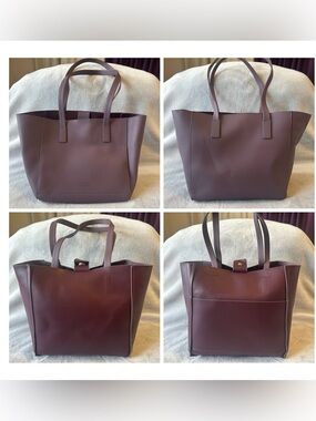 Everyday Reversible Tote Bag in Mauve
